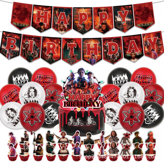 Декор для праздника «Stranger things»