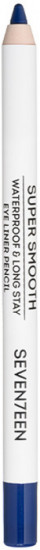Карандаш для век водостойкий с витамином Е «Super Smooth Waterproof & Longstay», оттенок 36 Темно-синий