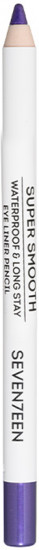 Карандаш для век водостойкий с витамином Е «Super Smooth Waterproof & Longstay», оттенок 37 Пурпурный