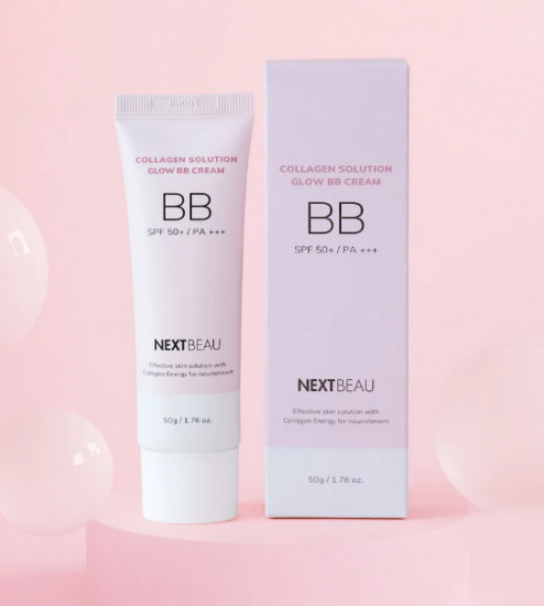 Увлажняющий BB-крем для лица с коллагеном «Collagen Solution Glow BB Cream» SPF 50, оттенок Natural Beige