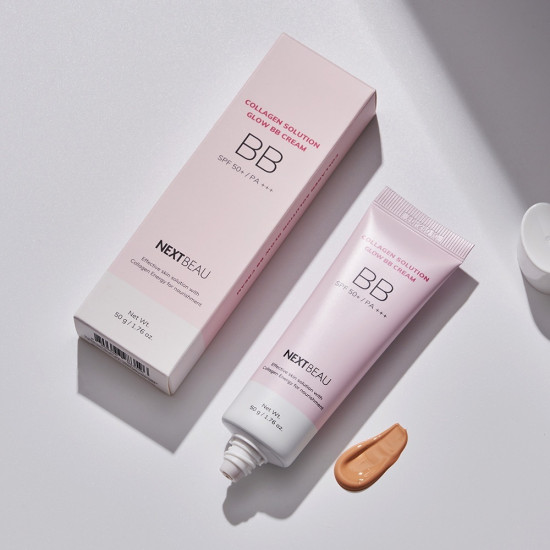 Увлажняющий BB-крем с коллагеном «Collagen Solution Glow BB Cream» SPF 50, оттенок Light Beige