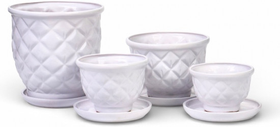 Набор горшков для цветов «Шишка»