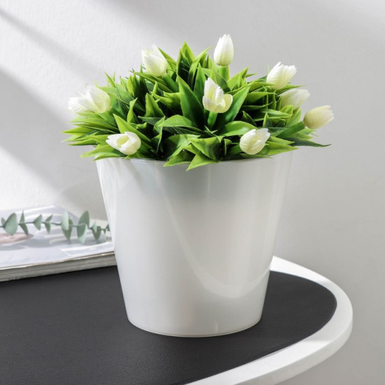 Кашпо для орхидей со вставкой