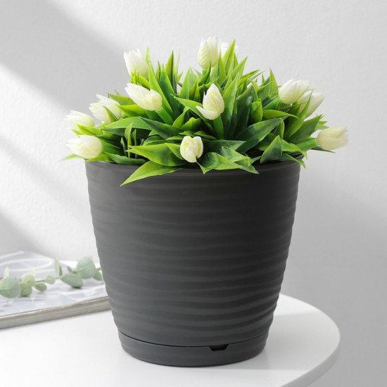 Горшок для цветов с поддоном «Saffron»