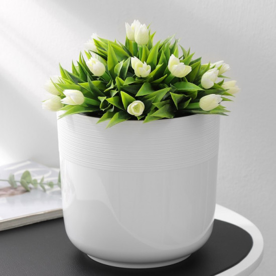 Кашпо для цветов со вставкой «Линель»