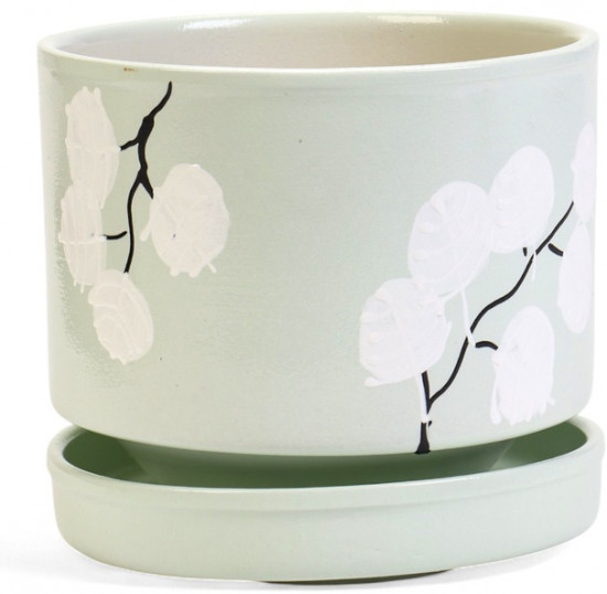 Горшок для цветов «Листья»