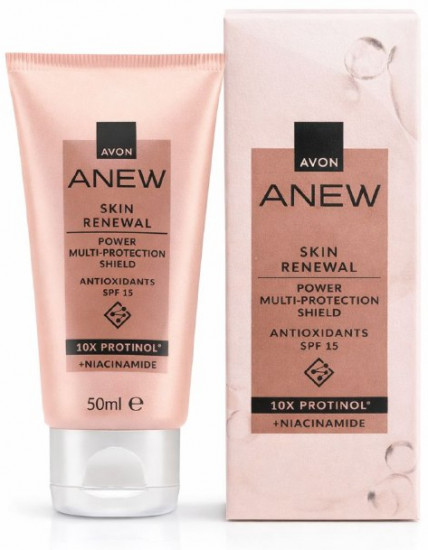 Обновляющий дневной крем для лица с антиоксидантами «Энергия протинола» SPF 15