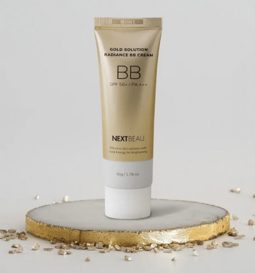 Омолаживающий BB-крем с коллагеном, золотом и эффектом сияния «Gold Solution Radiance BB Cream» SPF 50, оттенок Natural Beige