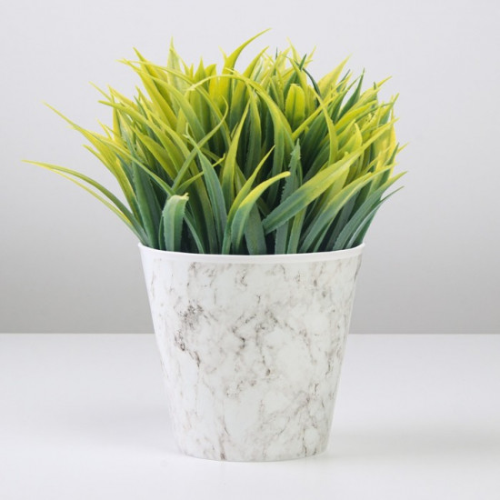 Кашпо для цветов «Мрамор»
