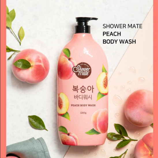 Увлажняющий гель для душа с экстрактом натурального персика «Natural Peach Body Wash»
