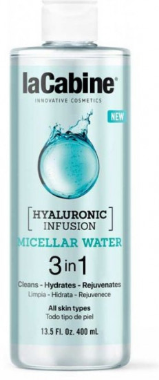 Омолаживающая мицеллярная вода с гиалуроновой кислотой «Micellar Water 3 в 1»