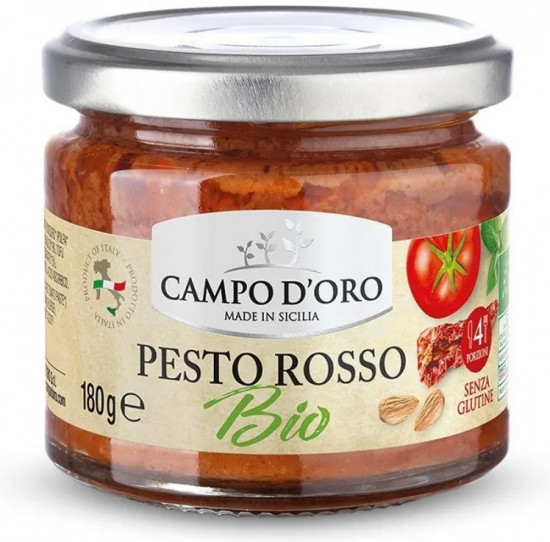 Песто органический красный