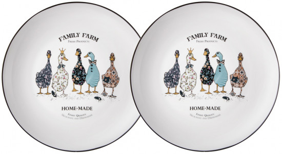 Набор тарелок «Family farm»