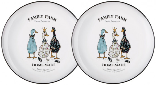 Набор тарелок «Family farm»