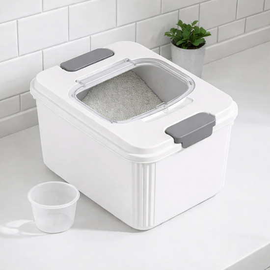 Контейнер для сыпучих продуктов с мерным стаканом