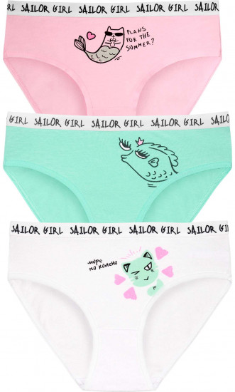 Трусы-слипы для девочек комплект