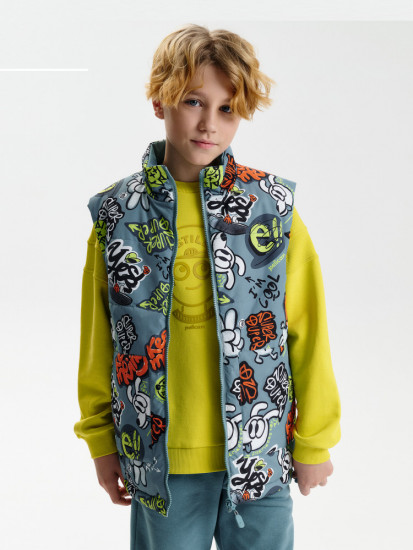 Жилет для мальчиков двусторонний