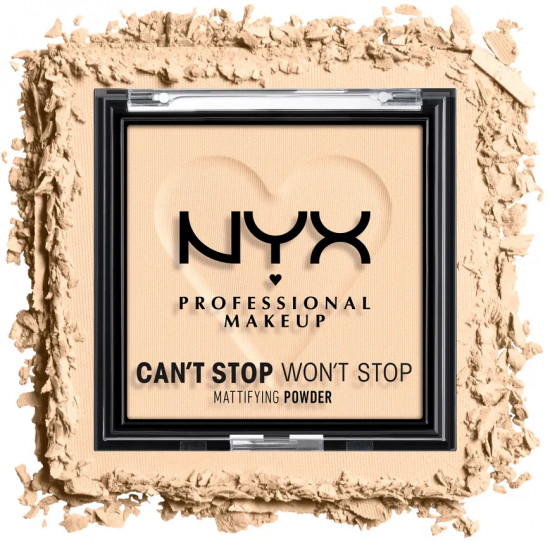 Пудра для лица матирующая «Can't Stop Won't Stop», оттенок 01 Fair