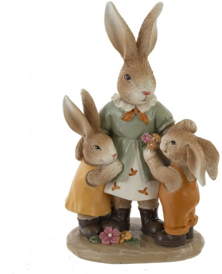 Фигурка декоративная «Зайцы» 
