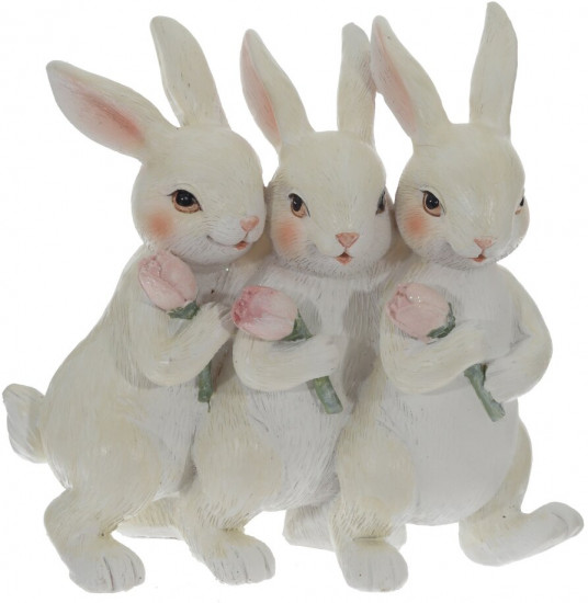 Фигурка декоративная «Зайцы» 