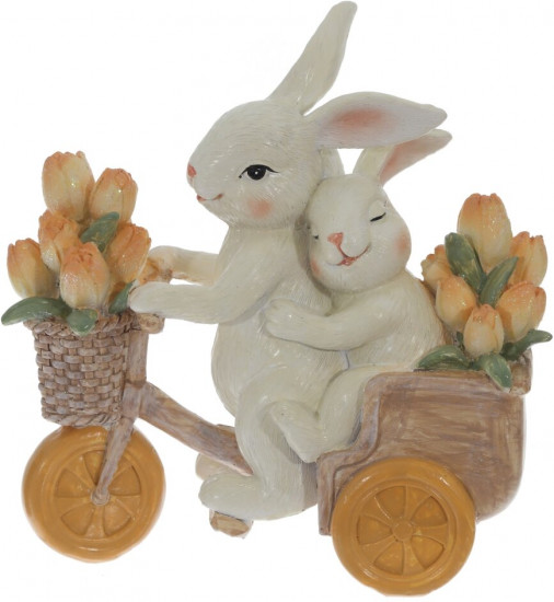 Фигурка декоративная «Зайцы» 