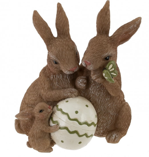 Фигурка декоративная «Зайцы» 