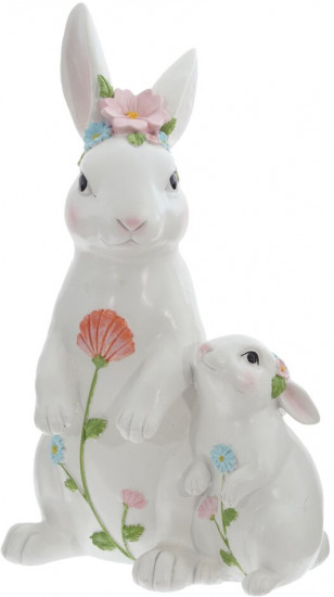 Фигурка декоративная «Зайцы» 
