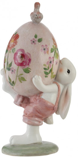 Фигурка декоративная «Заяц с яйцом» 