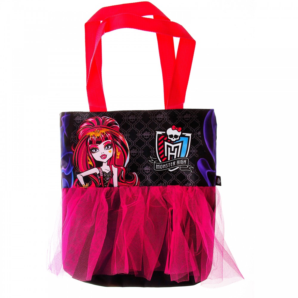Сумочка на молнии с декоративной отделкой сеткой «Monster High» | Centrum
