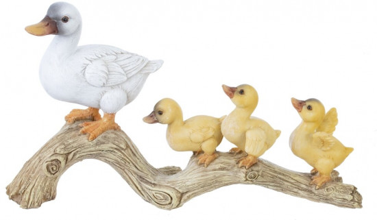 Фигурка декоративная «Утка с утятами» 