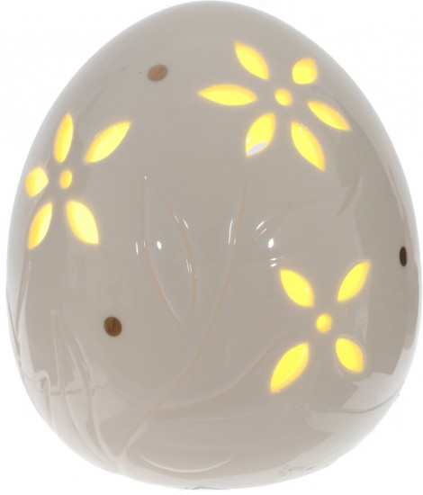 Фигурка декоративная с подсветкой «Яйцо» 