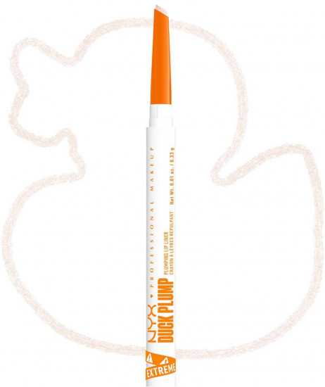 Карандаш-плампер для губ «Duck Plump Plumping Lip Liner», тон 01 Ducking Clear