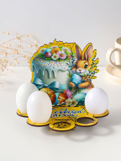 Подставка для 5 яиц «Зайка»