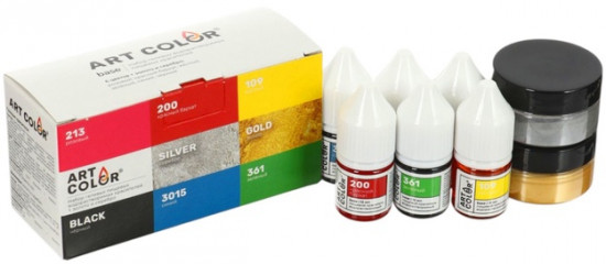 Набор гелевых водорастворимых пищевых красителей «Base»