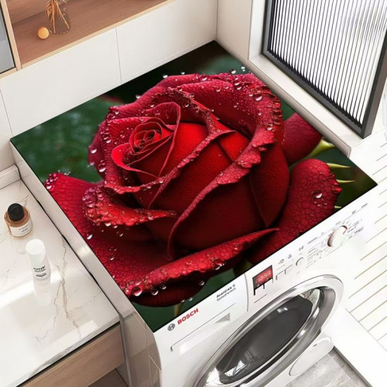 Коврик для холодильника и стиральной машины «Роза»