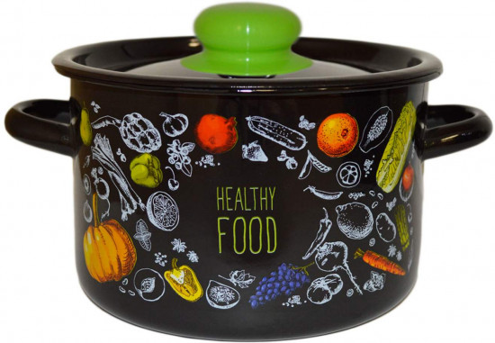 Кастрюля с крышкой «Healthy food»