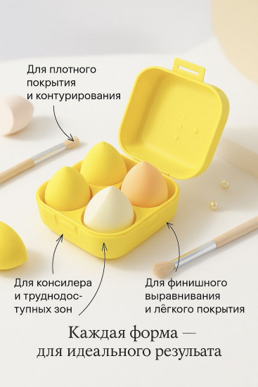 Набор спонжей для макияжа