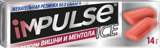 Жевательная резинка «Вишня и ментол»