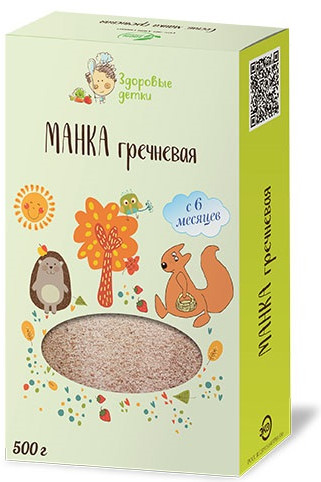 Крупа манная гречневая