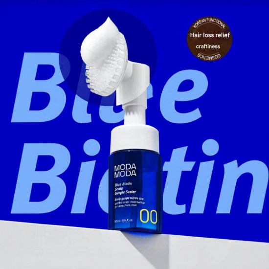 Пилинг-скалер для кожи головы с биотином «Blue Biotin Scalp Gargle Scaler»
