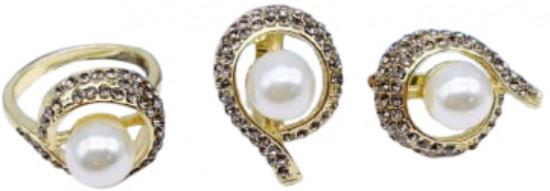 Комплект украшений с жемчугом