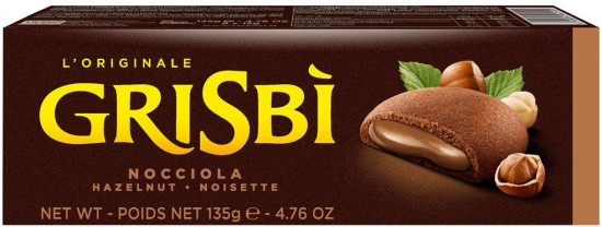 Печенье песочное с фундучным кремом