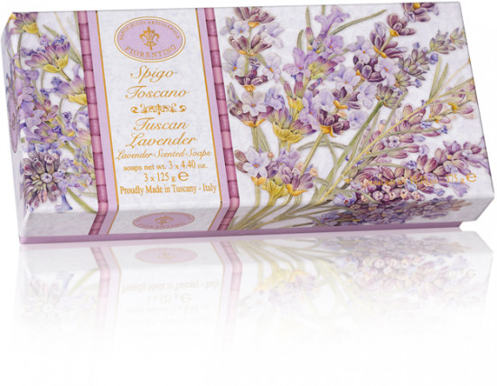 Набор натурального мыла с ароматом лаванды