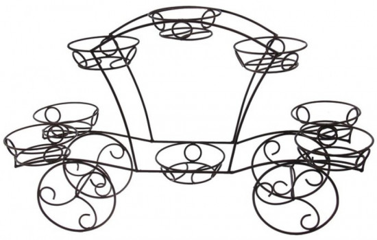 Подставка для цветов «Карета»