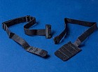 Бретели женcкие тканевые понижающие застежку