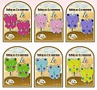 Набор крючков «Бабочки со стразами» (2 шт), в ассортимнте