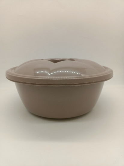 Чашка круглая с крышкой