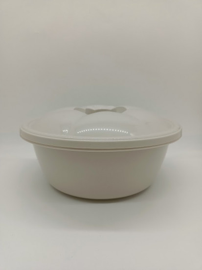 Чашка круглая с крышкой