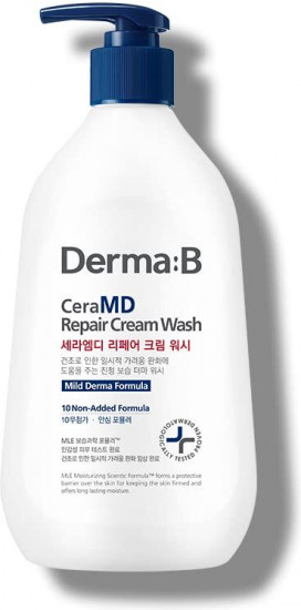 Ламеллярный крем-гель для душа «CeraMD Repair Cream Wash»