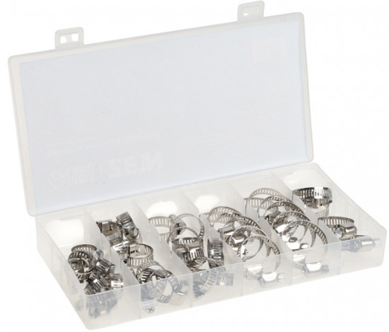 Набор червячных хомутов